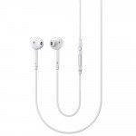 Wholesale Galaxy Stereo Earphone Headset with Mic and Vol Control (White)